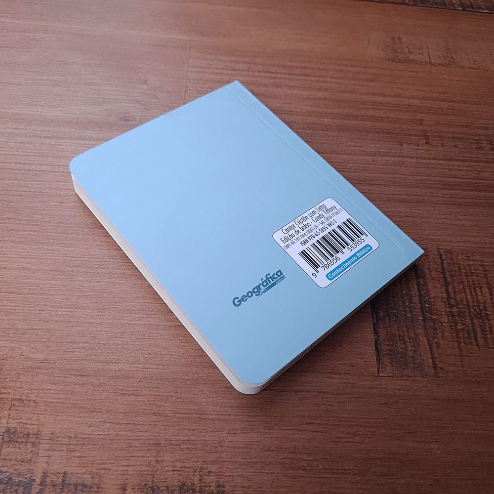 Cantor Cristão com Letra | Edição de Bolso | Capa Brochura Candy Tiffany