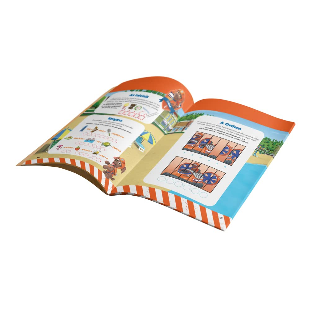 Patrulha Canina Livrão | Caça-Palavras Labirintos e Enigmas
