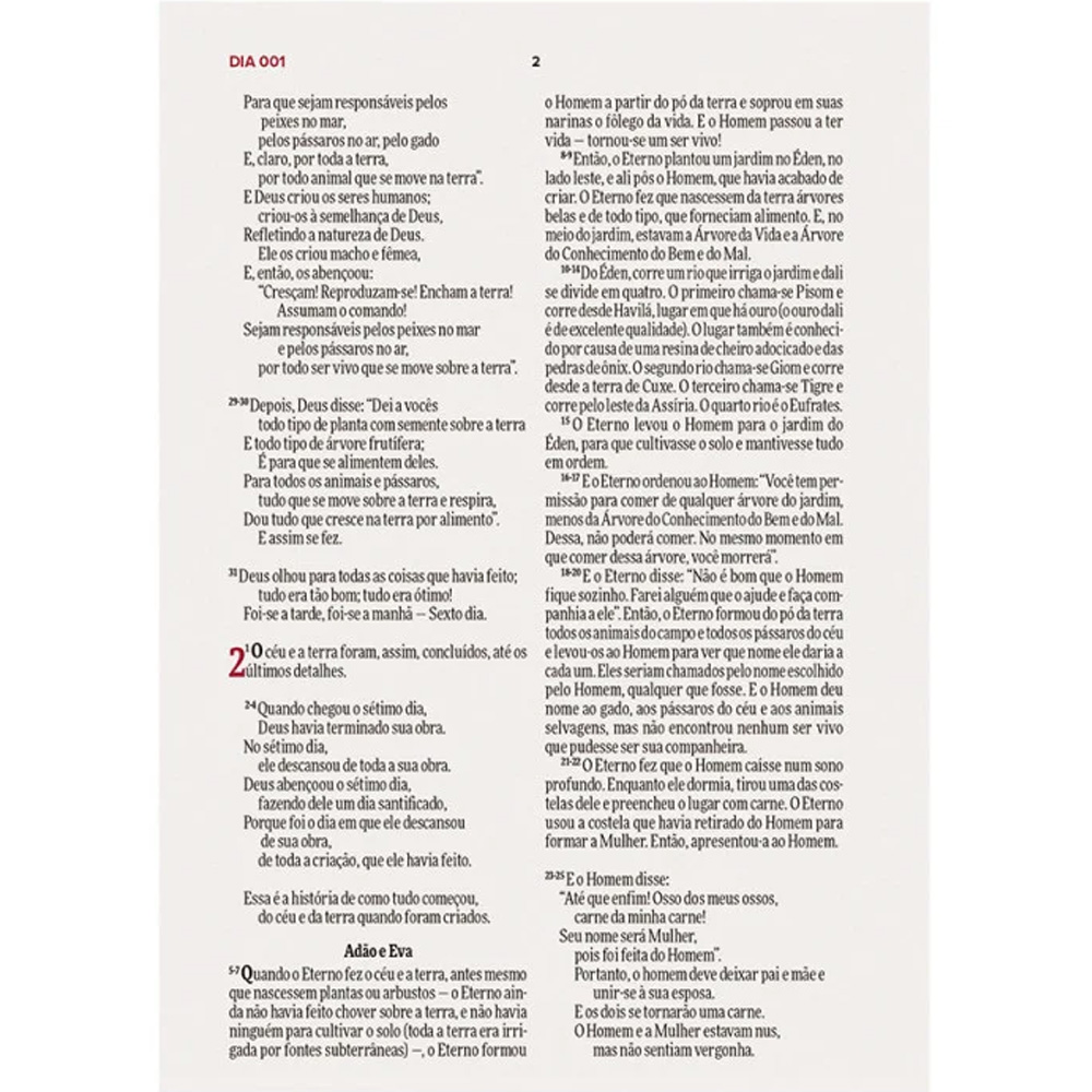 Bíblia Todo Dia com Espaço para Anotações | AM | Letra Normal | Capa Dura Vitral