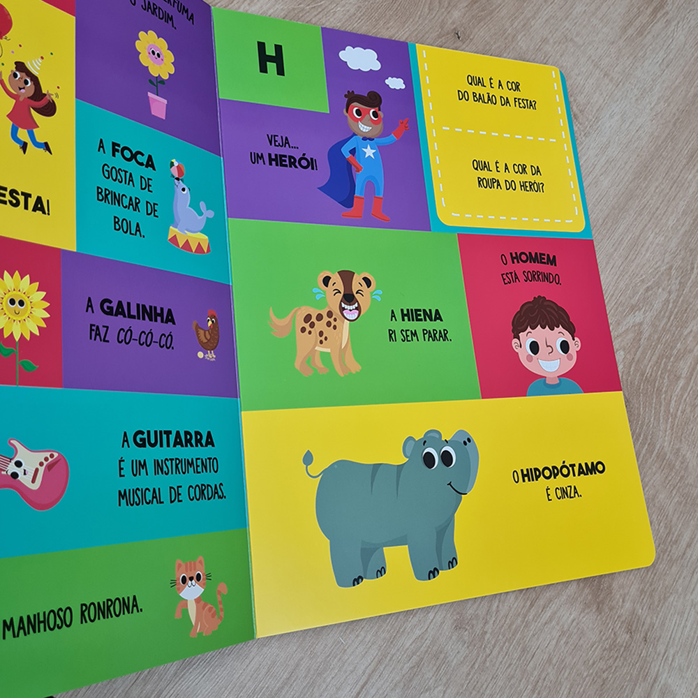 Meu Grande Livro de Alfabeto | Livro Cartonado