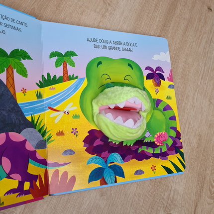 Dinossauro | Livro Fantoche