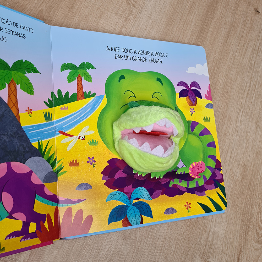 Dinossauro | Livro Fantoche