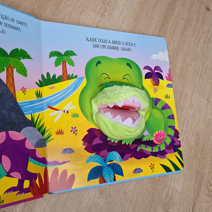 Dinossauro | Livro Fantoche