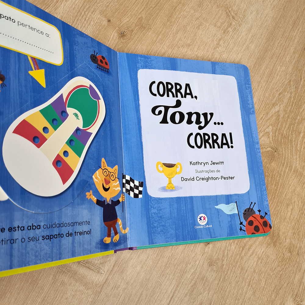 Corra Tony Corra! | Capa Dura