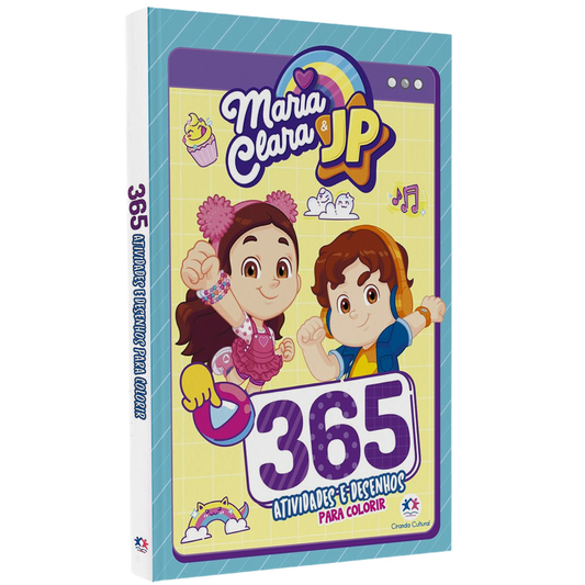 Maria Clara e JP | 365 Atividades e Desenhos para Colorir