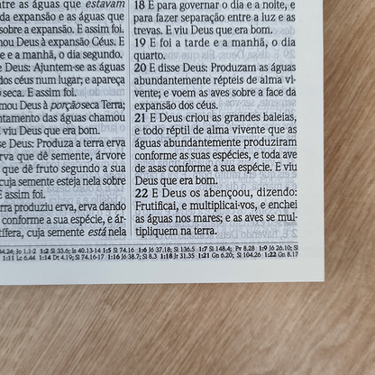 Bíblia do Culto | ARC | Letra Normal | Capa Brochura Preta
