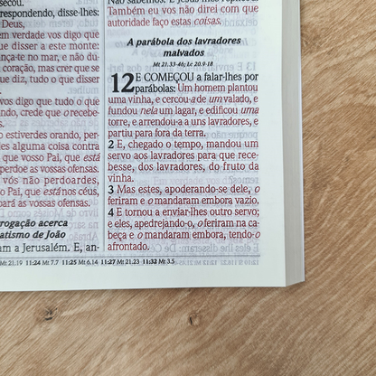 Bíblia do Culto | ARC | Letra Normal | Capa Brochura Preta