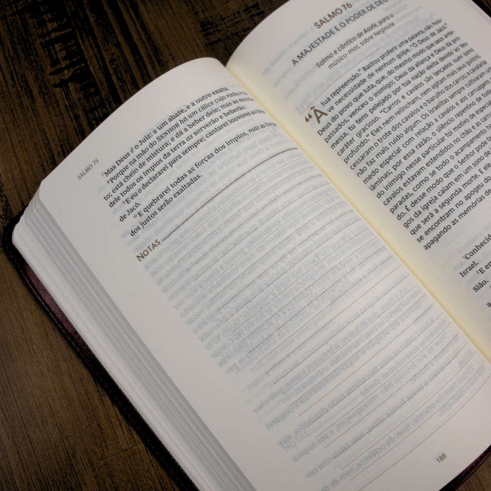 Devocional Spurgeon e os Salmos | Capa Courosoft Vermelha