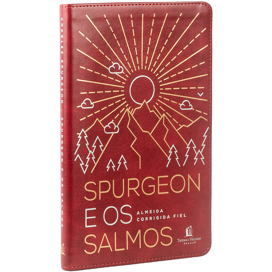 Devocional Spurgeon e os Salmos | Capa Courosoft Vermelha