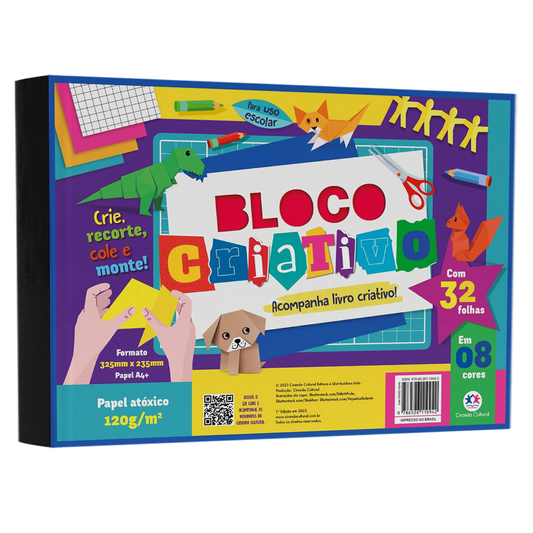 Bloco Criativo | Crie Recorte Cole e Monte