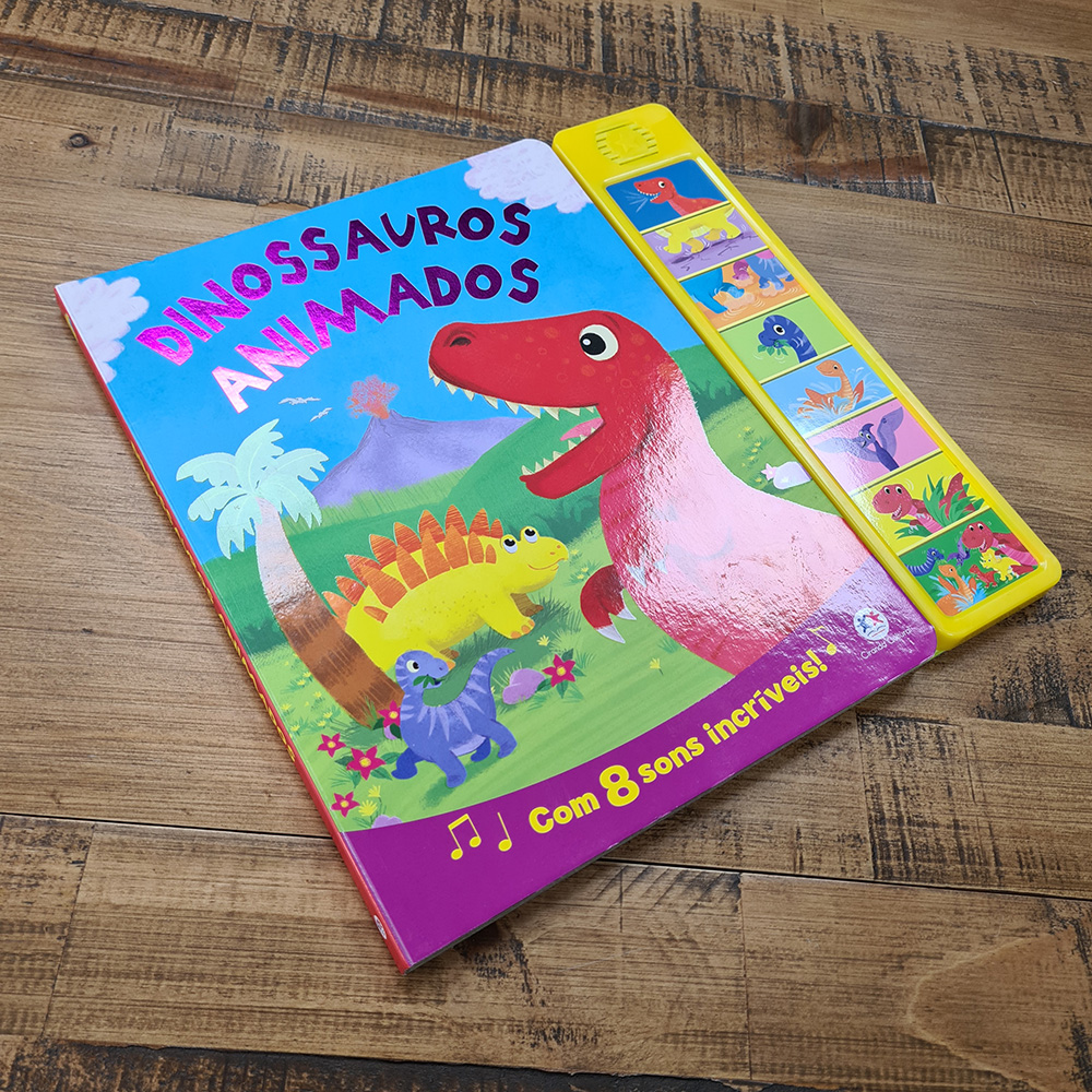 Dinossauros Animados | Com 8 Sons Incríveis