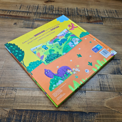 Livro Dinossauros | Pop-Up Com Abas