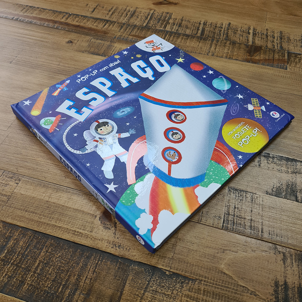 Livro Espaço |  Pop-Up Com Abas