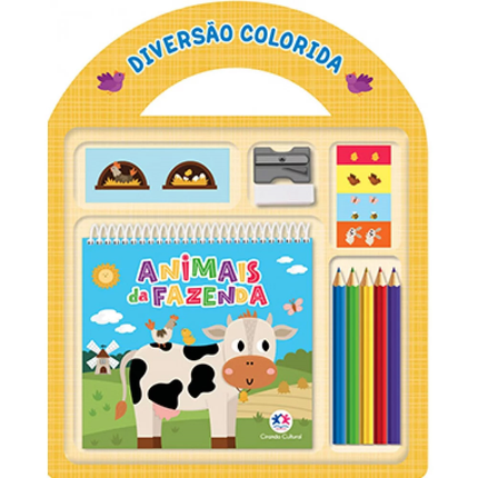 Animais da Fazenda | Diversão Colorida