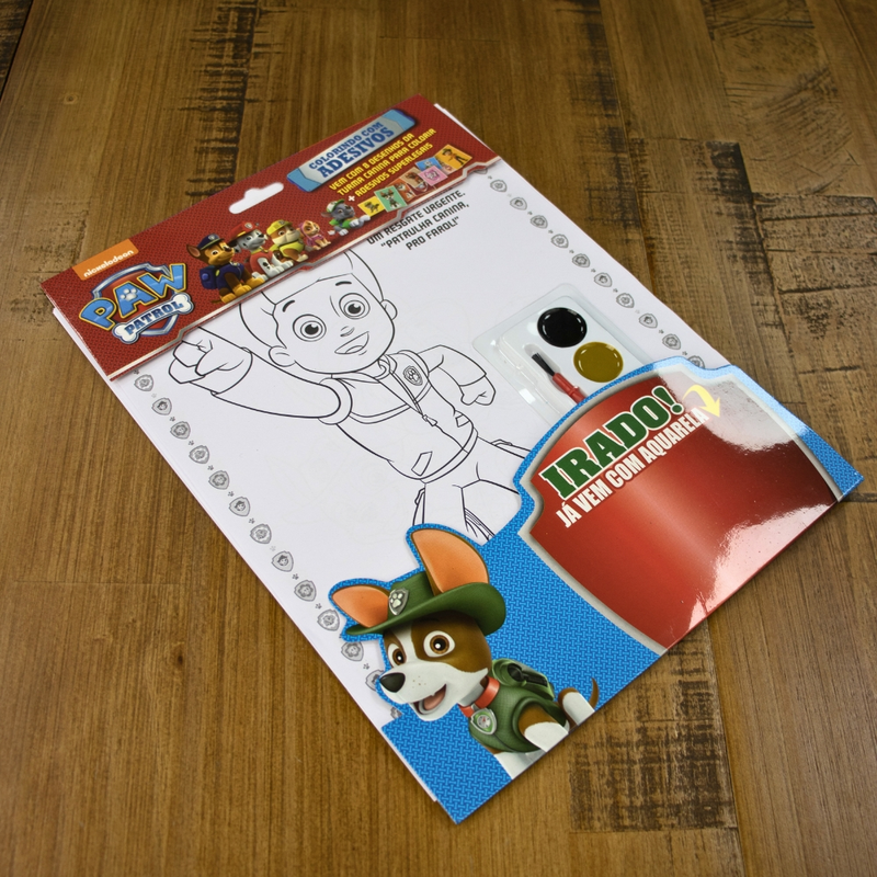 Patrulha Canina | Colorindo com Adesivos