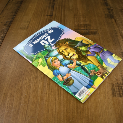 Revista em Quadrinhos 2 em 1 | O Mágico de Oz e As Aventuras de Pinóquio