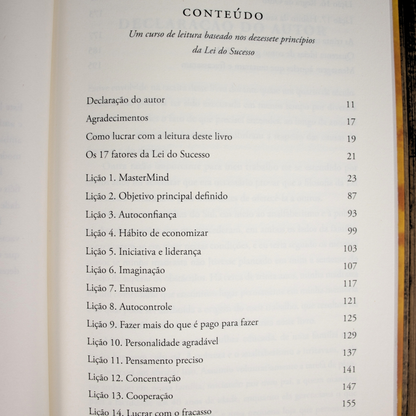 A Escada Para O Triunfo | Napoleon Hill