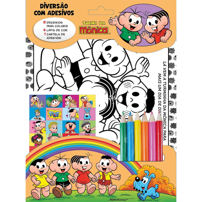 Turma da Mônica | Diversão com Adesivos