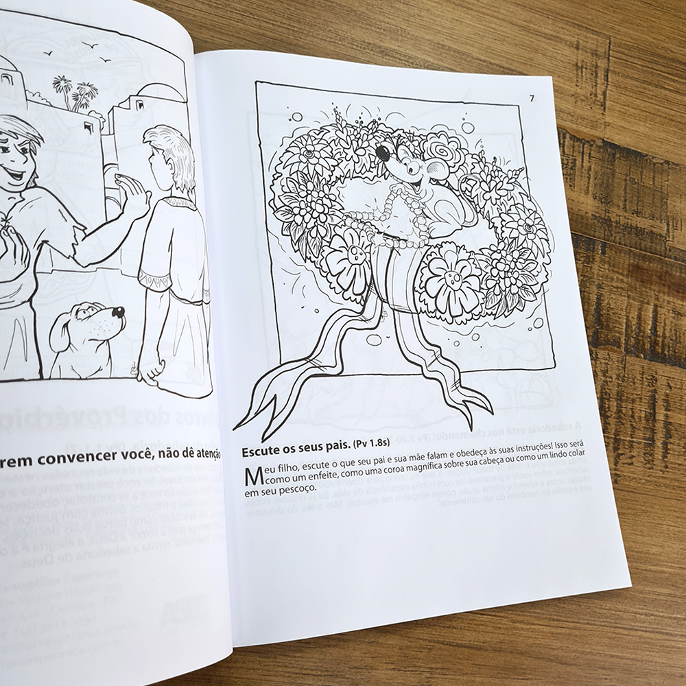 A Bíblia Para Colorir | Volume 7