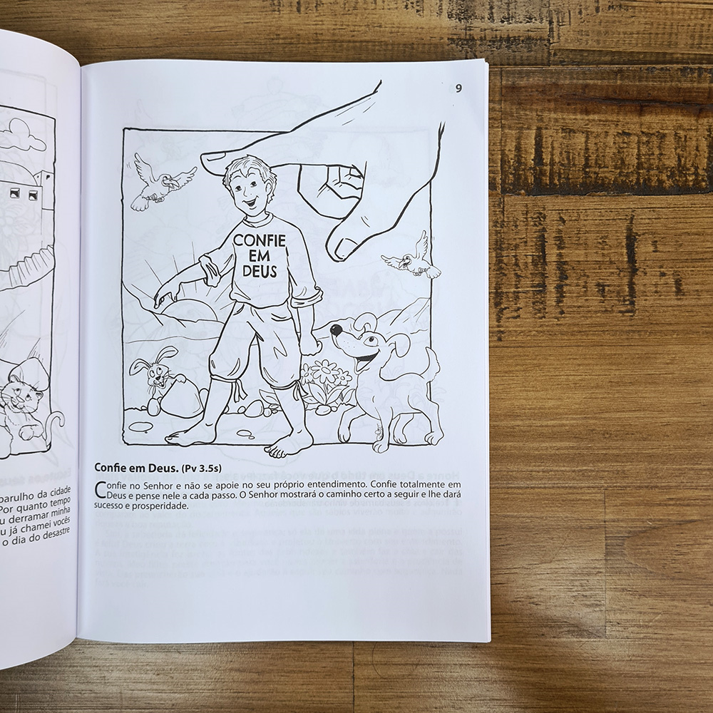 A Bíblia Para Colorir | Volume 7