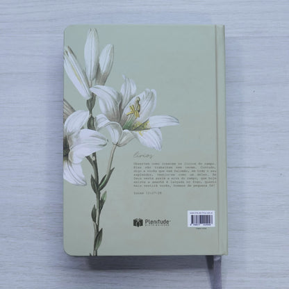 Bíblia Sagrada Lírios | NVI | Letra Maior | Capa Dura
