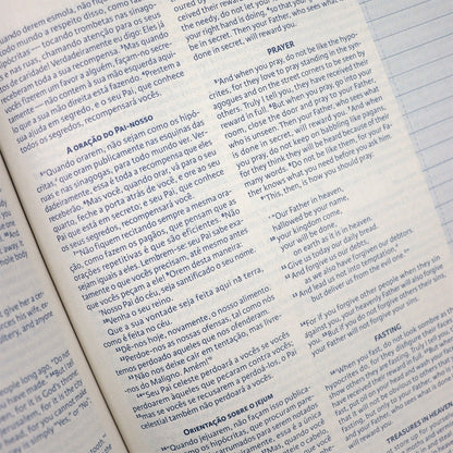 A Bíblia Sagrada Holy Biblie Union| Bilíngue Português E Inglês | Nova Versão Internacional