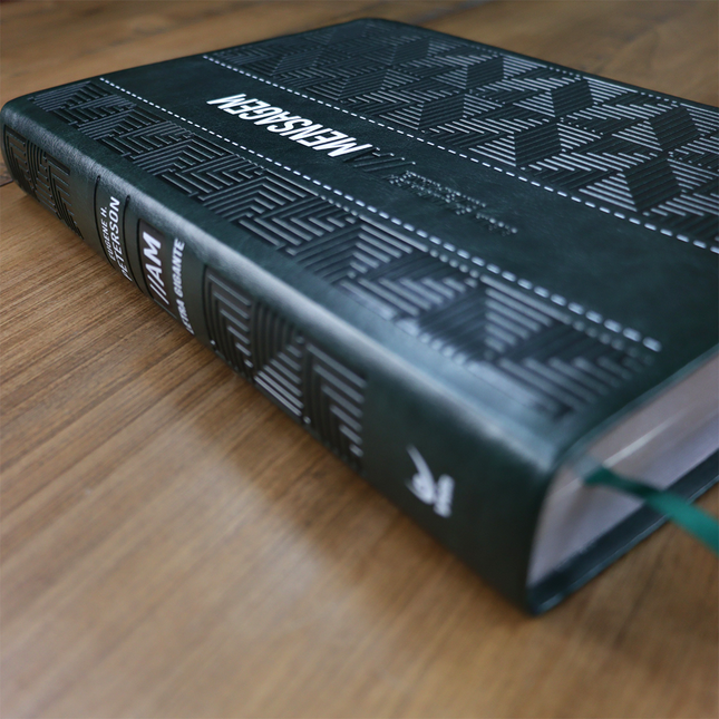 Bíblia A Mensagem | Letra Gigante | Capa Luxo Verde