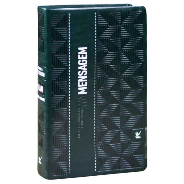 Bíblia A Mensagem | Letra Gigante | Capa Luxo Verde