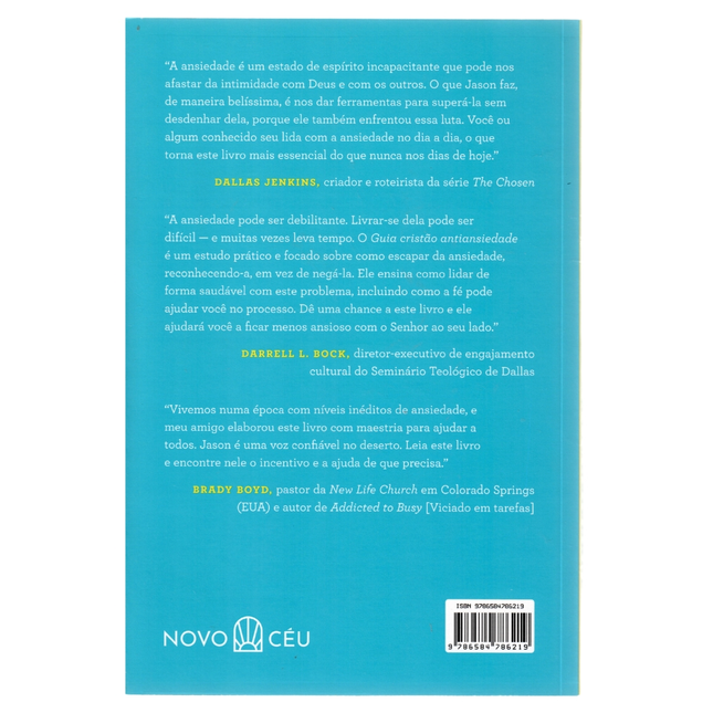 Guia Cristão Antiansiedade | Jason Cusick
