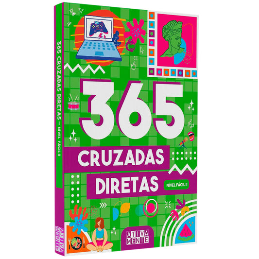 Livro 365 Cruzadas Diretas | Nível Fácil II