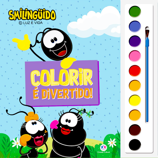 Smilinguido | Colorir é Divertido | Aquarela