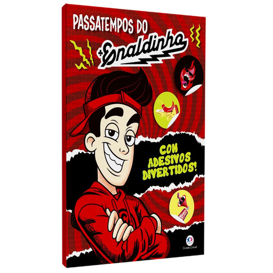 Livro Adesivos Enaldinho - Passatempos do Enaldinho