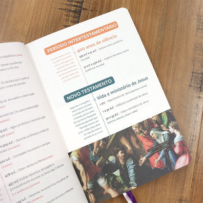 Bíblia Sagrada | Com Guia De Estudo Biblico JOIA | NVT | Letra Normal | Capa Floral