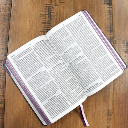Bíblia Sagrada | Com Guia De Estudo Biblico JOIA | NVT | Letra Normal | Capa Floral