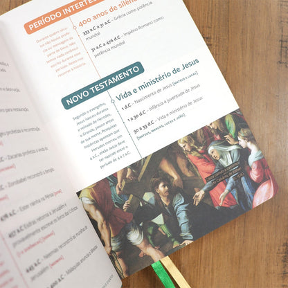 Bíblia Sagrada | Com Guia De Estudo Biblico JOIA | NVT | Letra Normal | Capa Verde
