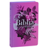 Bíblia Sagrada 860 | ARC | Letra Normal | Com Harpa Avivada e Corinhos | Capa Buquê Roxo