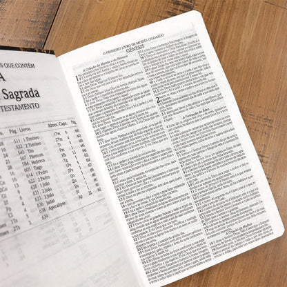 Bíblia Sagrada 860 | ARC | Letra Normal | Com Harpa Avivada e Corinhos | Capa Leão de Judá