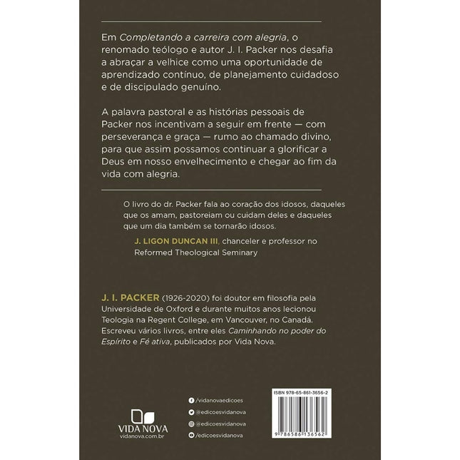 Completando a Carreira com Alegria | J I Packer