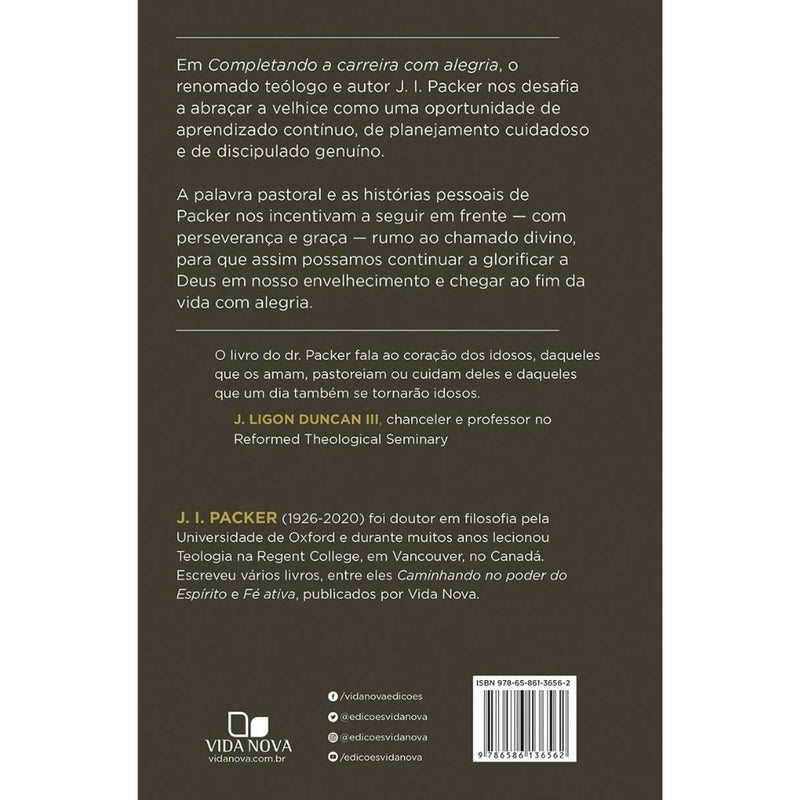 Completando a Carreira com Alegria | J I Packer