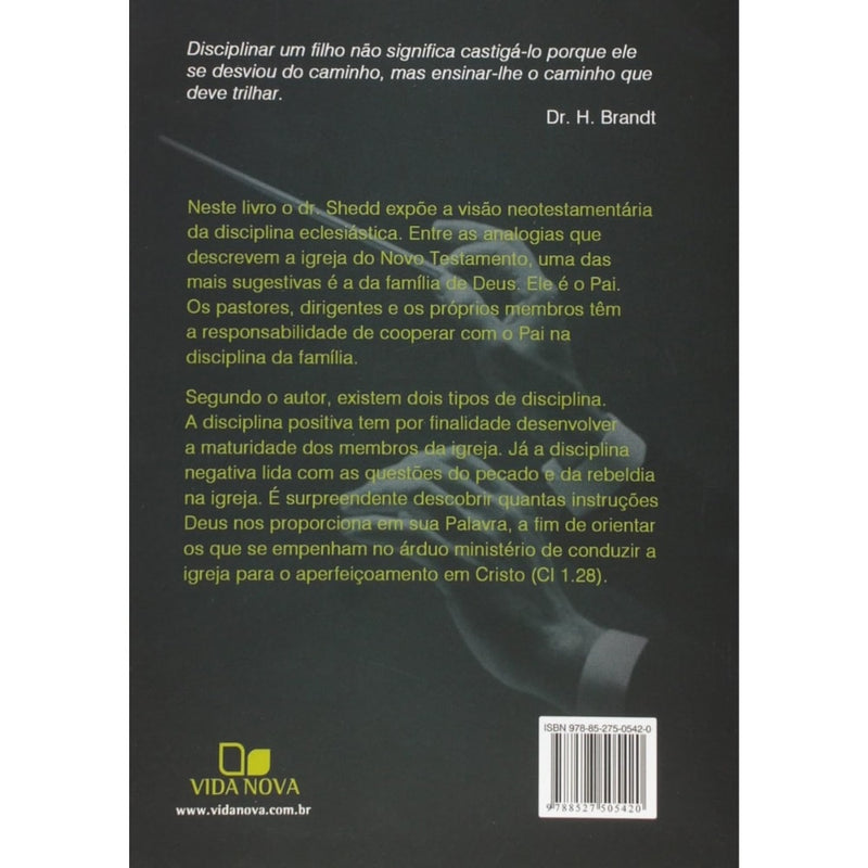 Disciplina na Igreja | 2ª Edição | Russell P Shedd