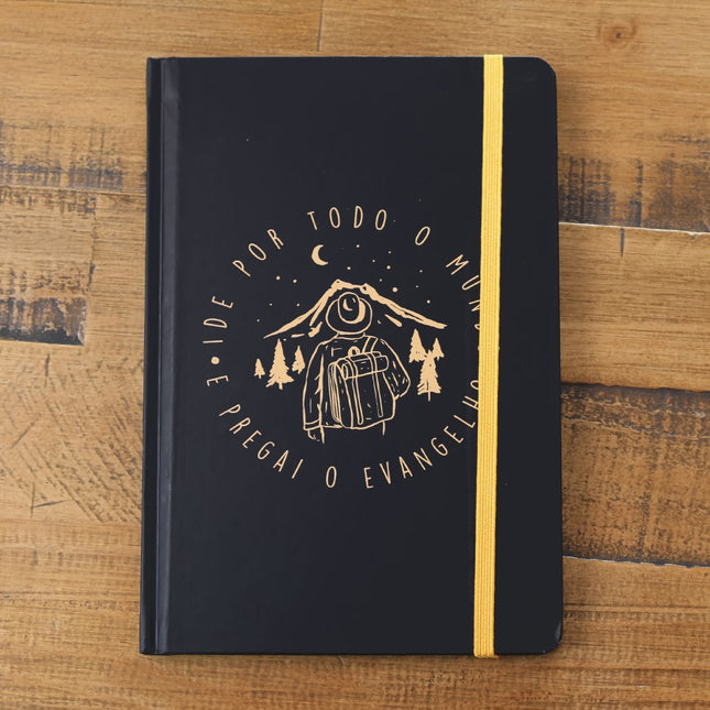 Caderno Moleskine | Com Pauta | Ide Por Todo o Mundo