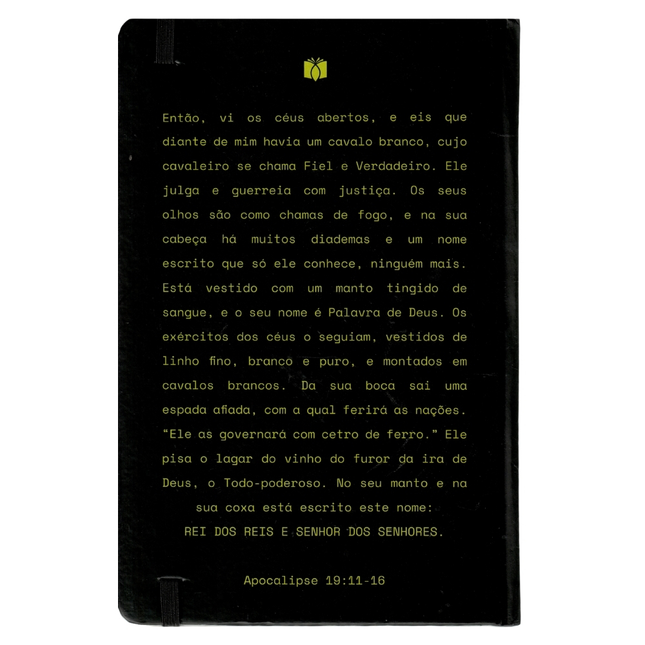 Caderno Moleskine | Com Pauta | Jesus is King