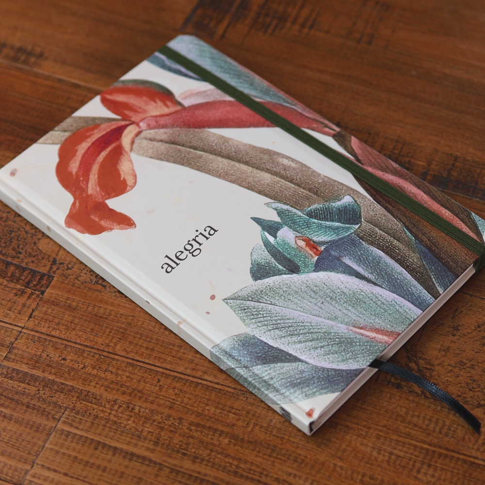 Caderno Moleskine | Com Pauta | Capa Alegria