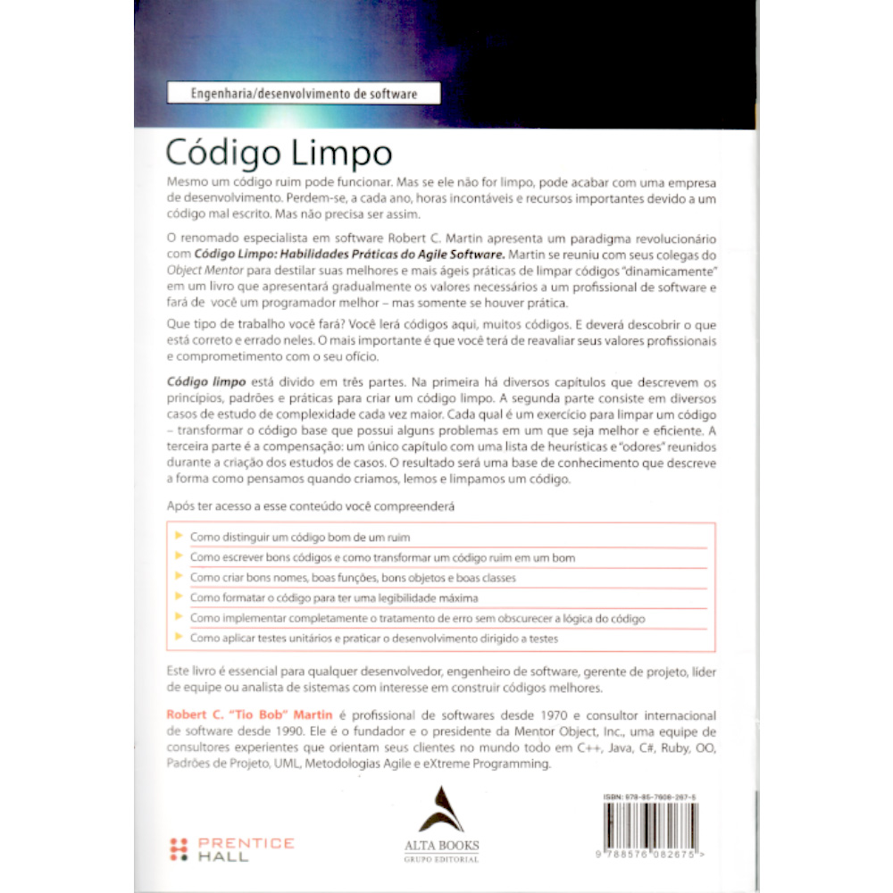 Código Limpo | Robert C Martin