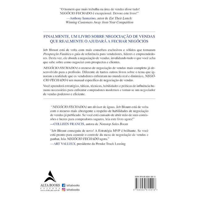 Negócio Fechado | Jeb Blount