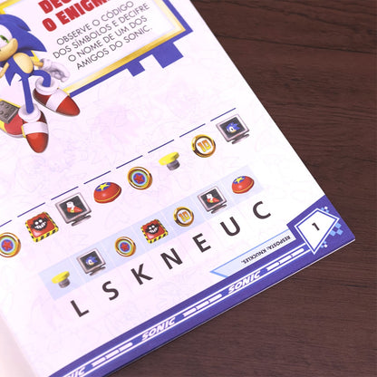 Sonic | Adesivos e Atividades | 3 a 5 anos