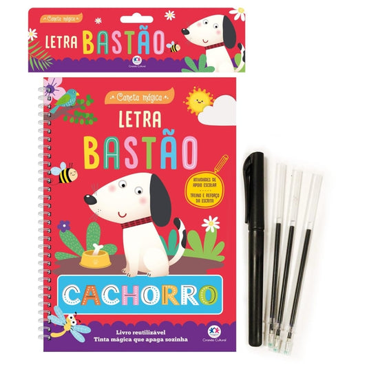 Caneta Mágica | Letra Bastão | 5 a 8 Anos