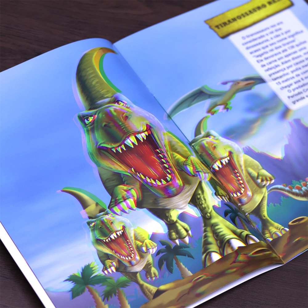 Dinossauros | 3-D | 3 Anos
