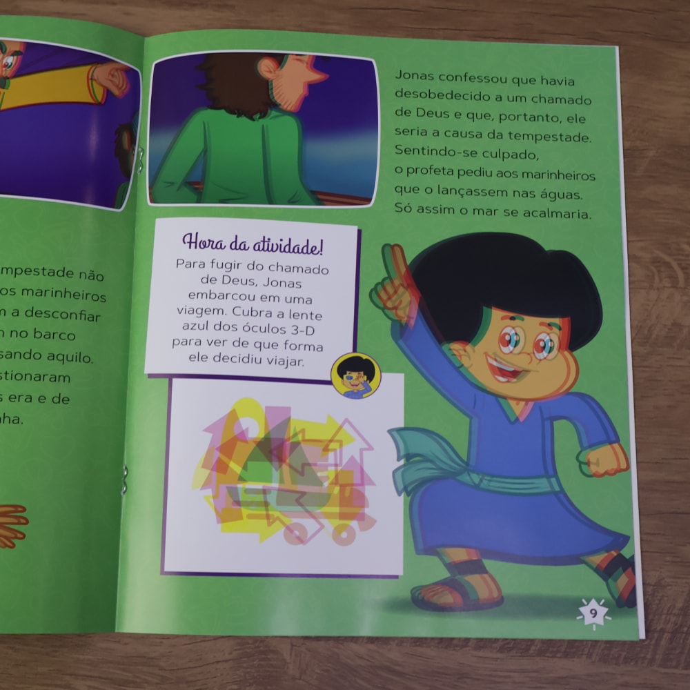 3 Palavrinhas | Jonas e o Peixe | 3 a 5 Anos