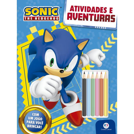 Sonic | Atividades E Aventuras | 3 A 5 Anos